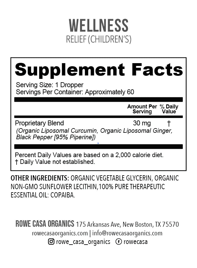 Relief | Children's (No Willow)