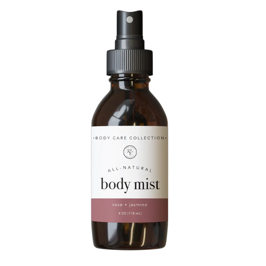 Body Mist | 4 Oz - Rose + Jasmine