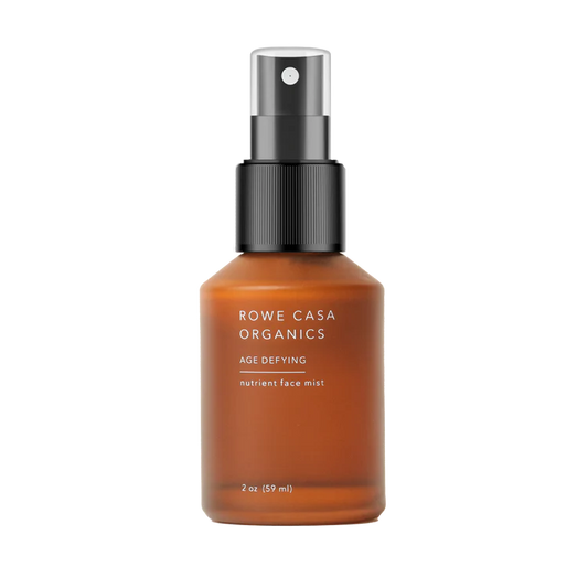 ThisAge Defying Nutrient Face Mist | 2 Oz by Rowe Casa is designed to help lock in hydration and nourish the skin, enhancing its overall appearance. It can also be used to set cosmetic products for a lasting finish. Formulated with non-comedogenic ingredients to nourish skin without clogging pores.