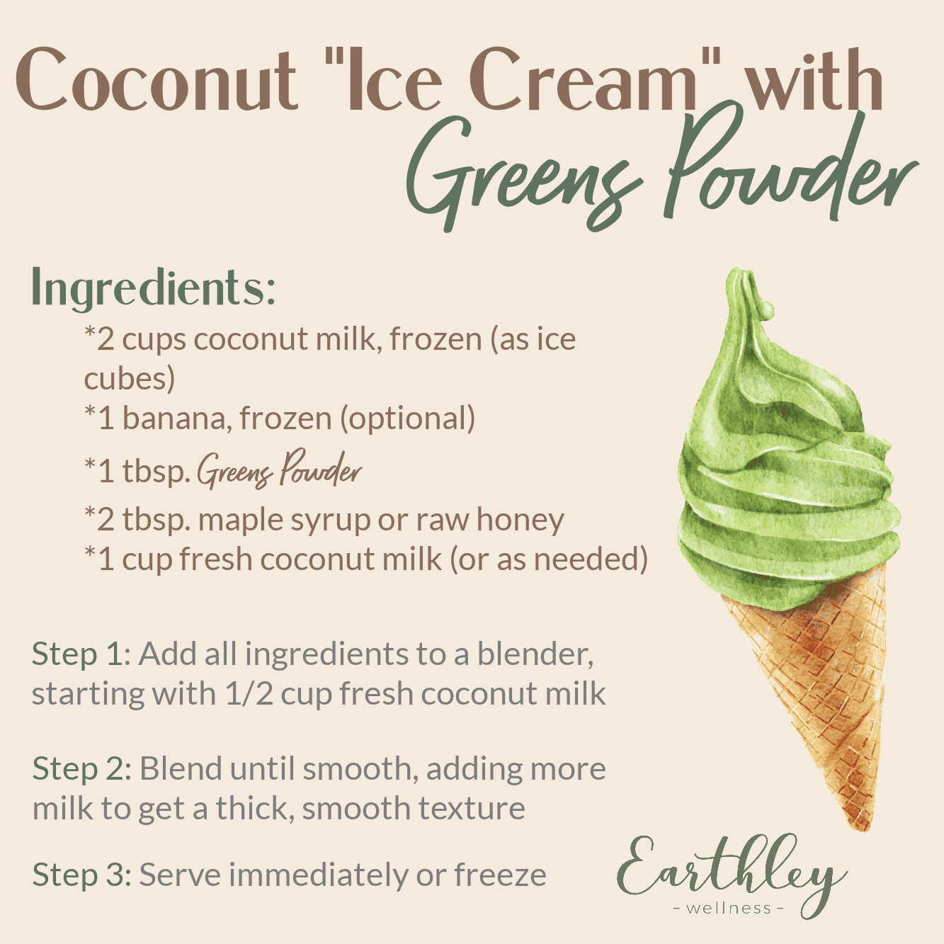 Greens Powder - 8oz