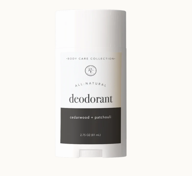 The Deodorant - Cedarwood + Patchouli by Rowe Casa neutralize odor by eliminating bad bacteria all while soothing the skin and keeping you smelling fresh. Enjoy our scented options, formulated with 100% pure, therapeutic grade essential oils, or opt for our unscented version!