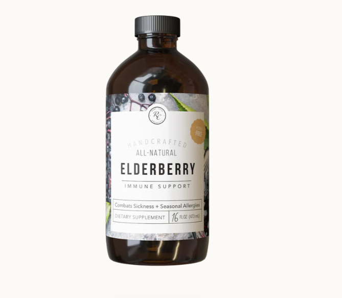 Elderberry Immune Support | 16 Oz - Honey Free