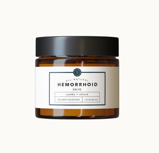 This Hemorrhoid Salve | 1 Oz by Rowe Casa is a soothing salve that encourages improved circulation and blood flow, offering relief for painful hemorrhoids.