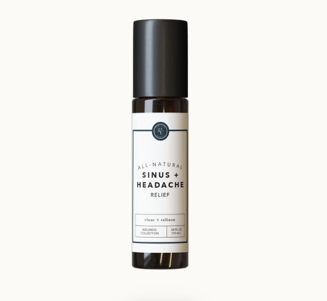 This Sinus + Headache Relief | 10 ml by Rowe Casa is a 100% pure, therapeutic grade essential oil wellness blend that promotes pain relief from tension headaches and migraines as it also helps the body combat sinus congestion and opens nasal passages for easier breathing.