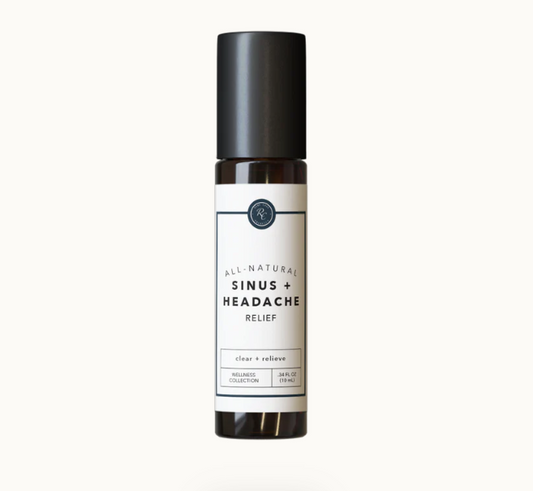 This Sinus + Headache Relief | 10 ml by Rowe Casa is a 100% pure, therapeutic grade essential oil wellness blend that promotes pain relief from tension headaches and migraines as it also helps the body combat sinus congestion and opens nasal passages for easier breathing.