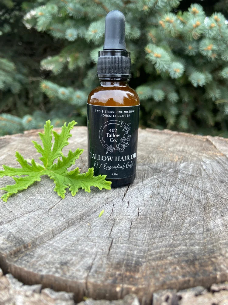 Tallow Hair Oil