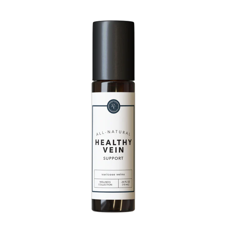 This Healthy Vein Support | 10 Ml by Rowe Casa is a 100% pure, therapeutic grade essential oil wellness blend strengthens veins and combats varicose veins as it encourages improved circulation and blood flow.