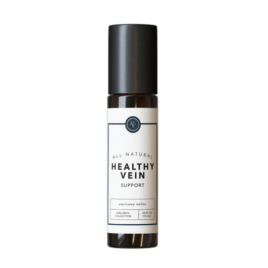 This Healthy Vein Support | 10 Ml by Rowe Casa is a 100% pure, therapeutic grade essential oil wellness blend strengthens veins and combats varicose veins as it encourages improved circulation and blood flow.