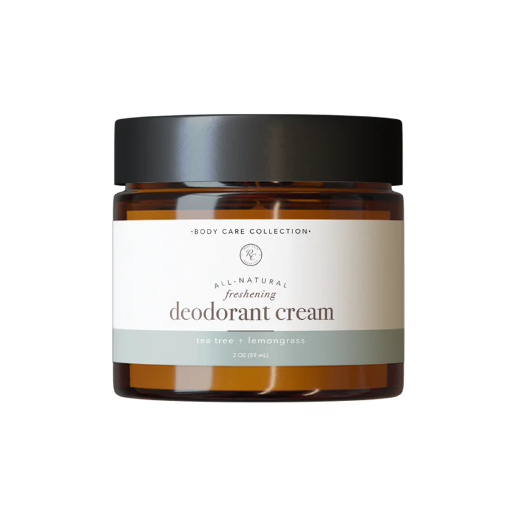 This Deodorant Cream | 2 Oz by Rowe Casa is a gentle and safe deodorizing cream that neutralizes odor by eliminating bad bacteria all while soothing the skin and keeping you smelling fresh. This is a must have to help prevent chafing, to detox and purify the pores, and to help soothe razor burn or other skin irritations.