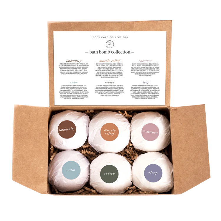 Bath Bombs - Set of 6