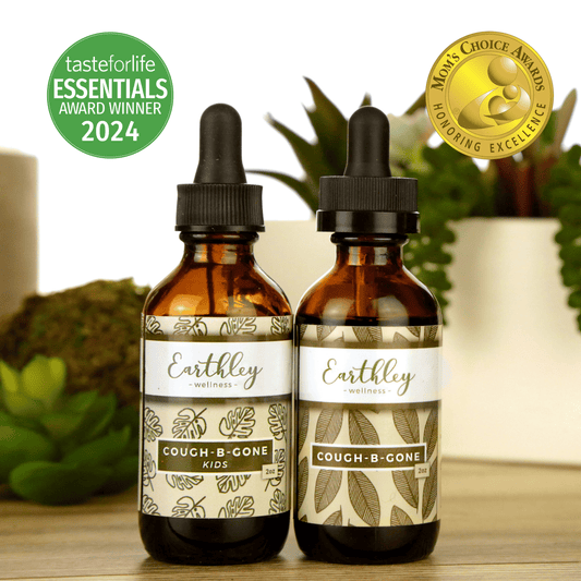 Cough-B-Gone by Eathley is a cough expectorant, not a suppressant. Cough-B-Gone helps to relieve colds, congestion, and coughs naturally with herbs. We combine the power of Mullein Leaf, Fenugreek Seed, and Dandelion Root to help you cough your way to relief!