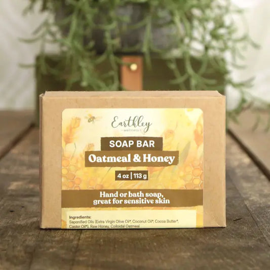 Soap Bar -- Oatmeal & Honey