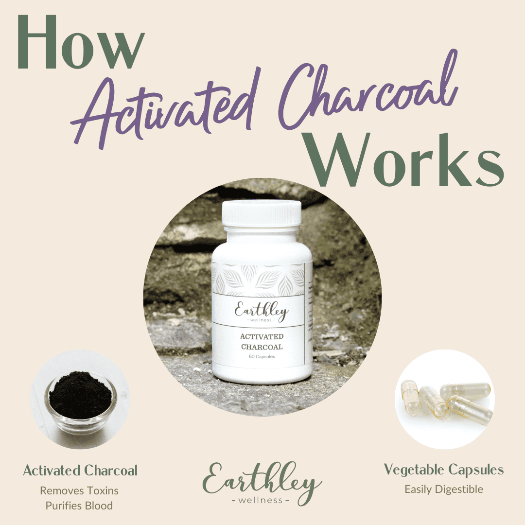 This Activated Charcoal Capsules by Earthley is not the same type of charcoal that you might add to your grill for cooking out. Our activated charcoal is derived from coconut shells. Activated charcoal may help remove toxins and help them go through the digestive tract.