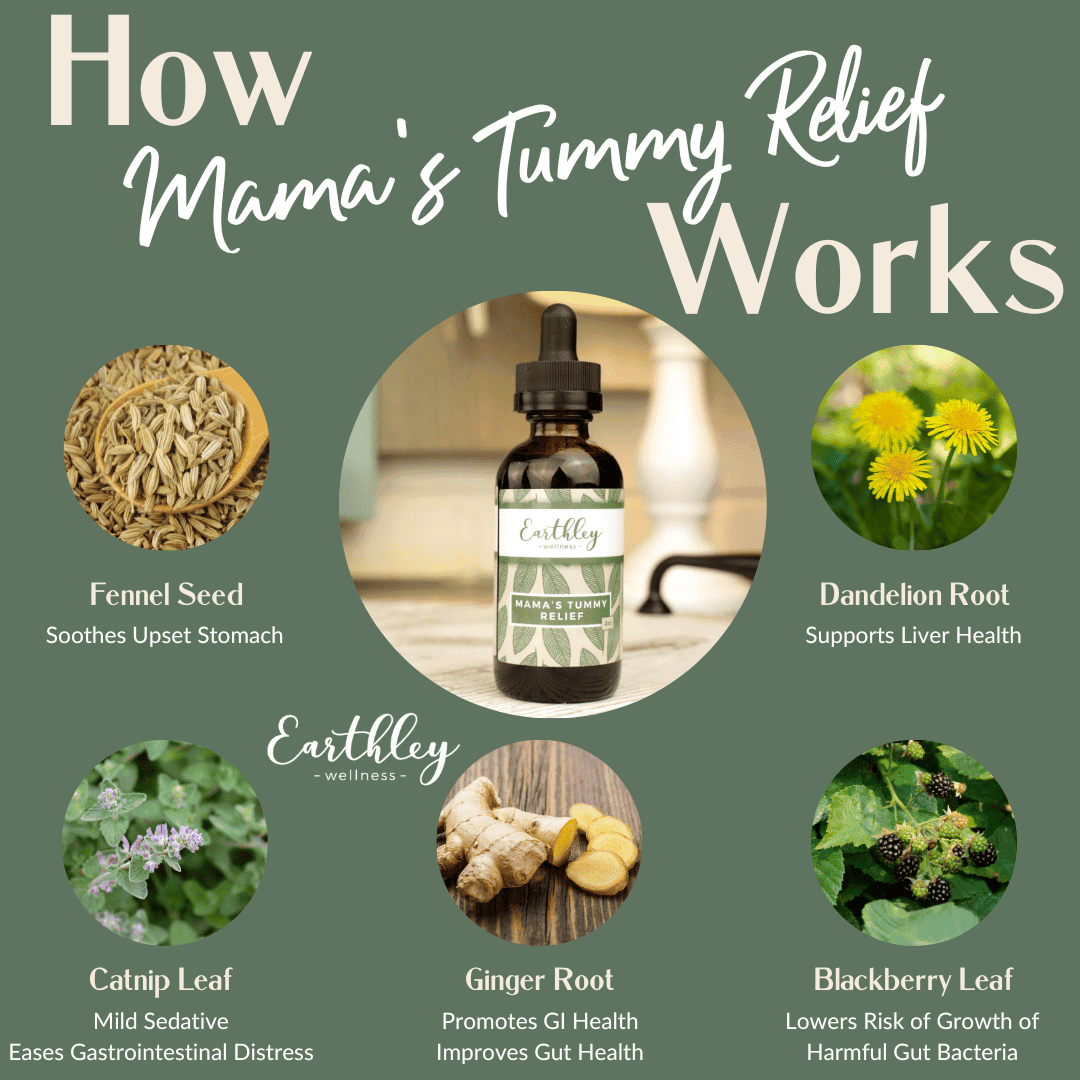 Morning sickness and the other sensitivities that come along with pregnancy are not fun. It’s so hard to find a natural way to get relief! Luckily, Earthley created this Mama's Tummy Relief - 2oz with expecting mothers in mind!