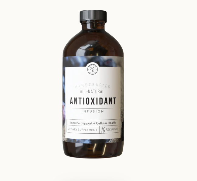 This Antioxidant Infusion | 16 Oz by Rowe Casa combines fresh aronia berries, blueberries, and cranberries to protect your body and to promote health at a cellular level!