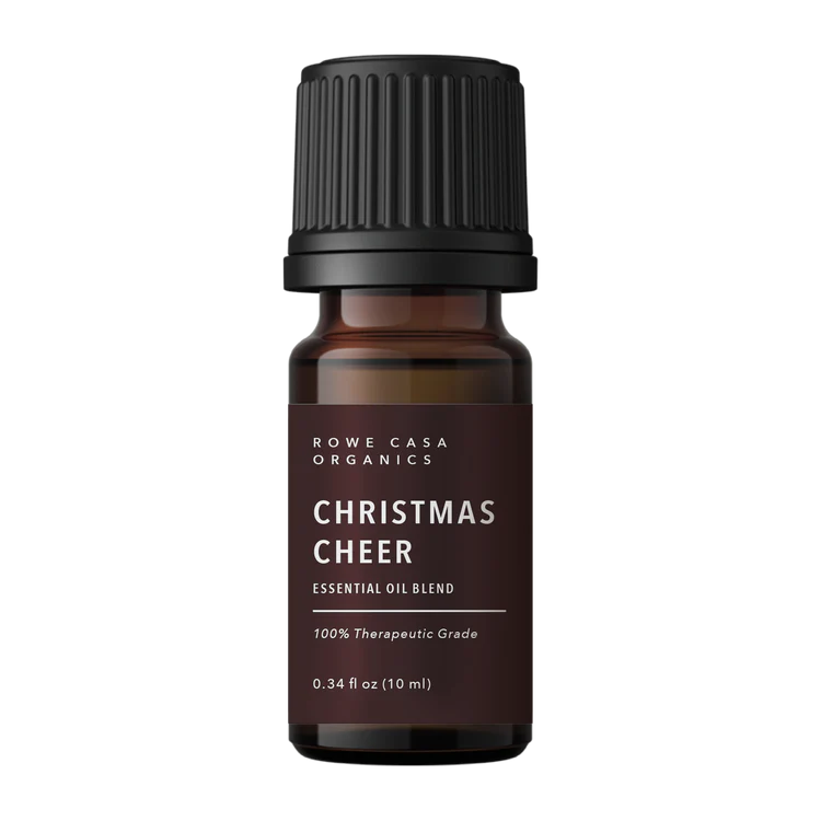 There’s truly no place like home for the holidays — especially with Rowe Casa's Christmas Cheer Essential Oil Blend filling the air. Bright notes of citrus and spice mingle with grounding black spruce to create a scent that lifts the spirit and warms the heart.